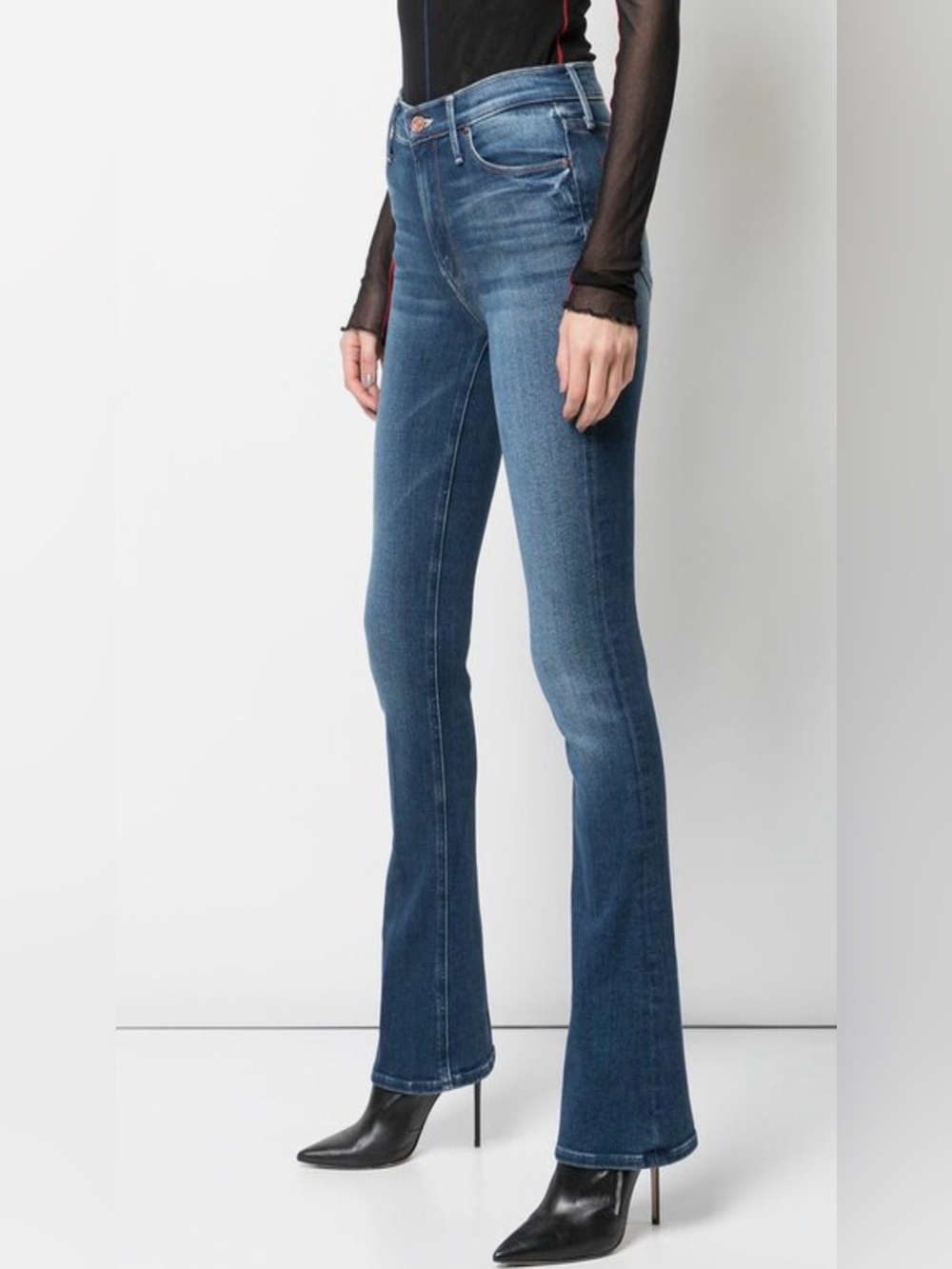 MOTHER "The High Waisted Runaway" Sweet & Sassy Jeans Size 25